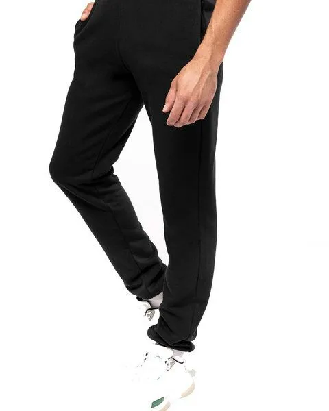 YTWOO YTWOO Herren Bio Jogginghose aus Fleece, Schwarz, – Produktbild 3 von 4