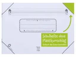 Soisi Soisi Recycling-Schulheft DIN A5 Nr. 0 lin., mit Häuschen – Produktbild 1 von 1