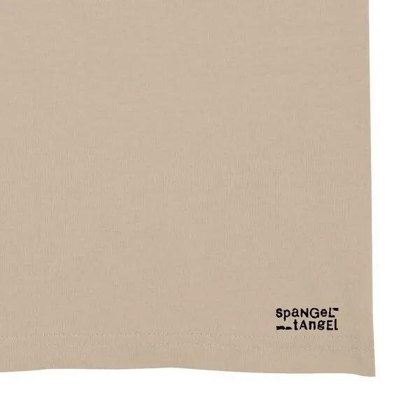 Spangeltangel Spangeltangel T-Shirt Coffee, Addict, Kaffee Shirt für Männer, Brustprint, Beige, – Produktbild 3 von 3