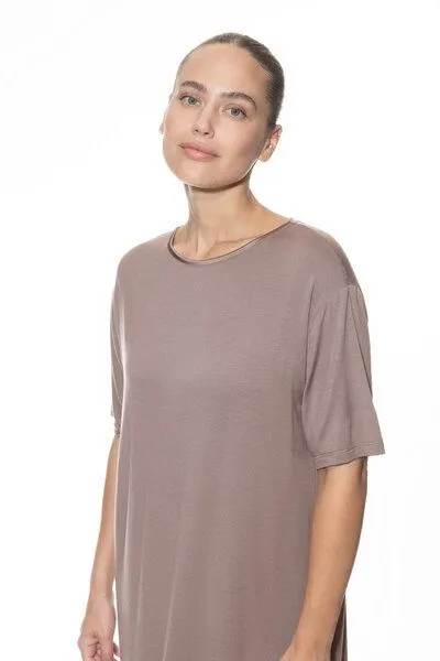 mey Mey Bigshirt / Nachthemd "Pure Chic" aus FSC-Modal, Milk'n coffee, – Produktbild 4 von 4