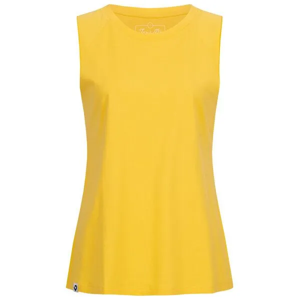 Lexi&Bö Lexi&Bö Basic oversized Tank Top, Gelb, – Produktbild 1 von 1
