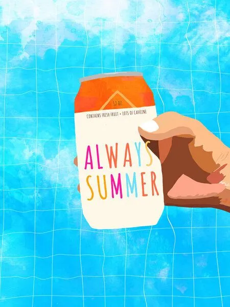 Photocircle Photocircle Poster / Leinwandbild - Always Summer – Produktbild 1 von 4