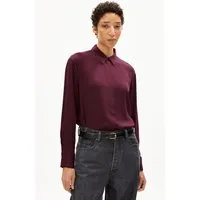 ARMEDANGELS ARMEDANGELS Damen vegan Bluse Larisaana Cranberry – Produktbild 1 von 1