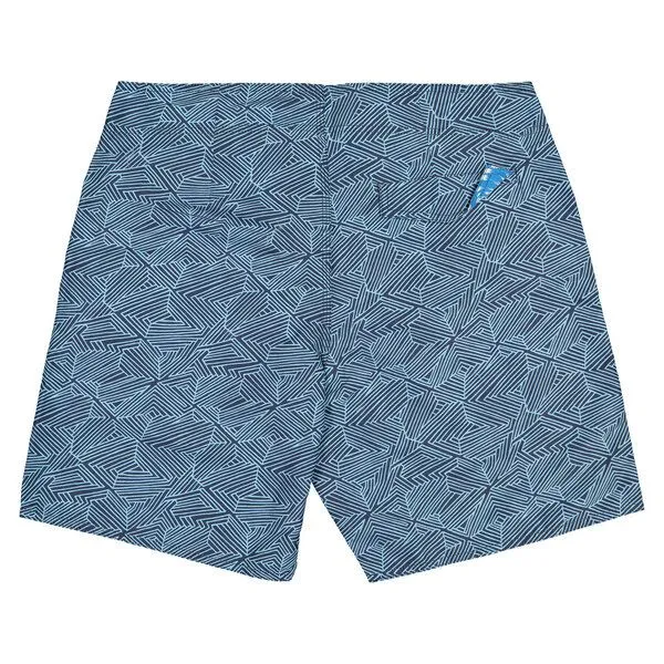 Panareha Panareha Badeshorts PLAKA RPET, Marine & hellblau, – Produktbild 3 von 4