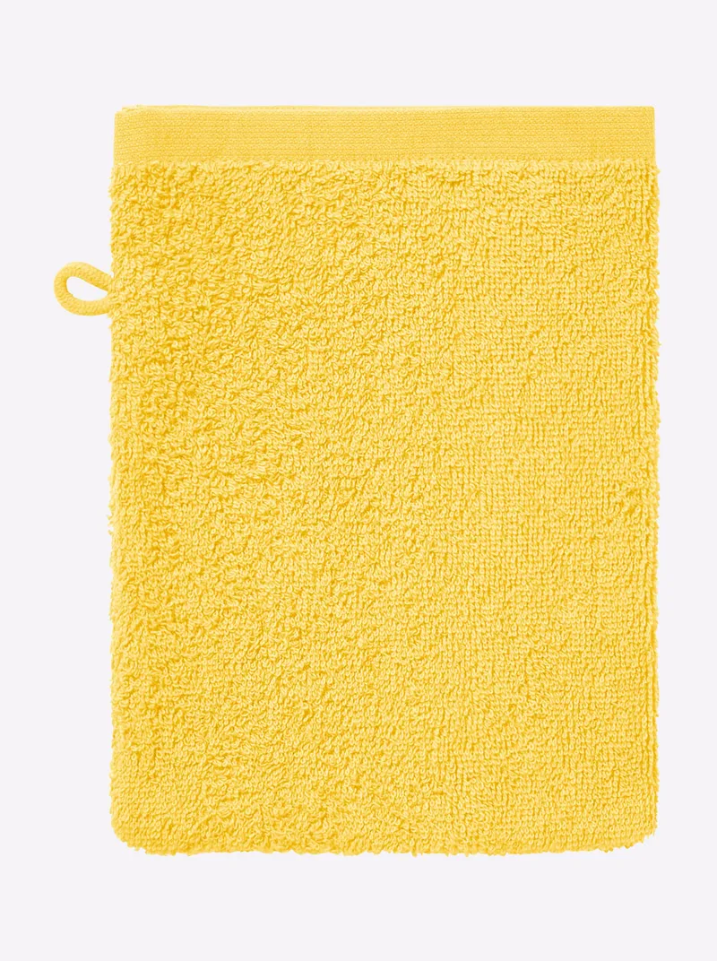 wäschepur Handtuch gelb, Gelb, – Produktbild 3 von 3