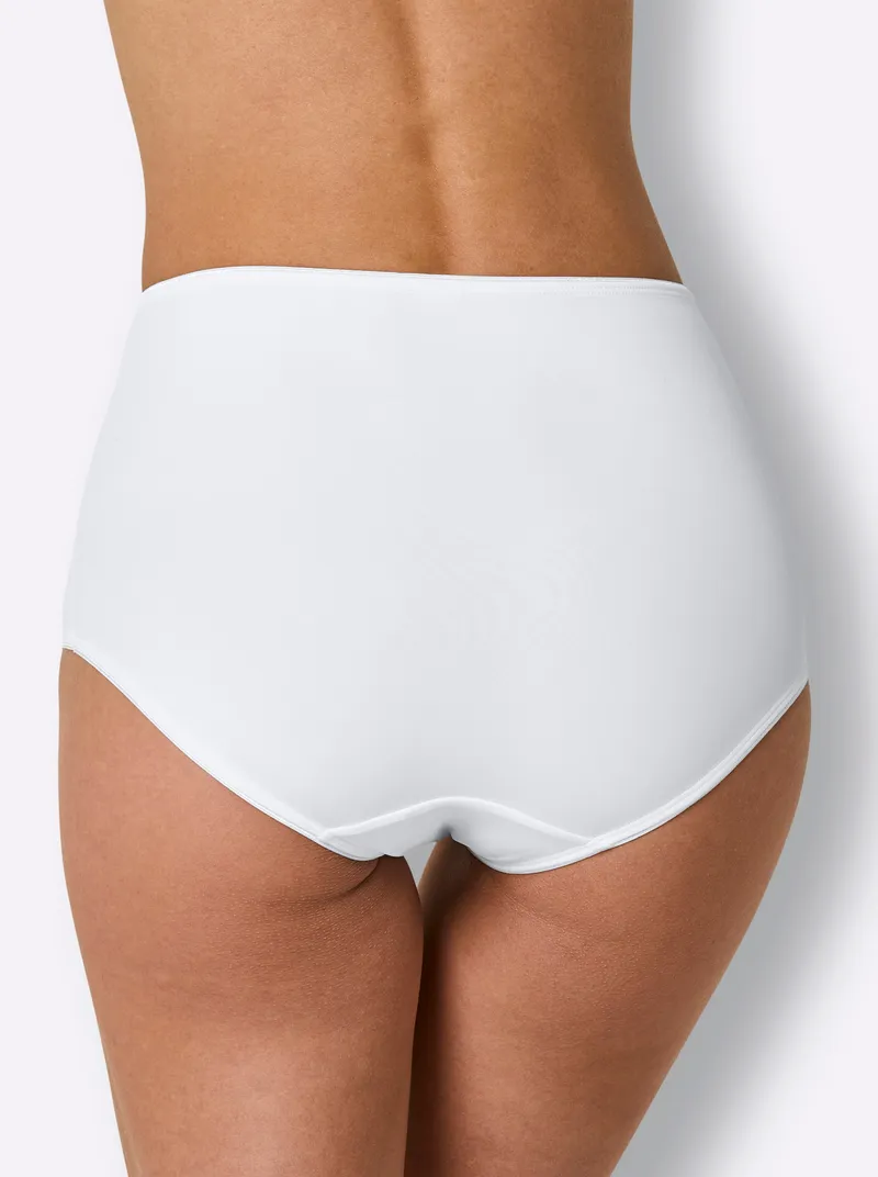 wäschepur Taillenslip 2x weiß, 2x weiß, – Produktbild 2 von 2