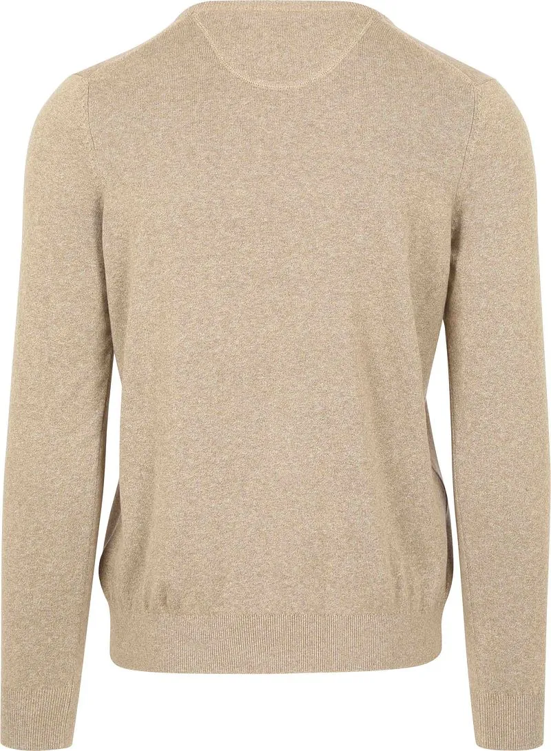 Suitable Suitable Respect Bio-Baumwolle Pullover Vinir Melange Sand - Größe XXL, Beige, – Produktbild 1 von 3