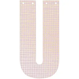 Rico Design Rico Design Buchstabe für Girlande 14cm U – Produktbild 1 von 1