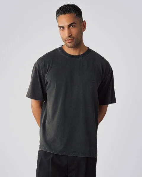 Honest Basics Honest Basics OG Shirt aus Bio- und recycelter Baumwolle, Charcoal, – Produktbild 1 von 3