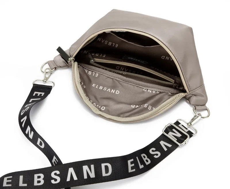 Elbsand Elbsand Bauchtasche Umhängetasche, Crossbody Bag, Gürteltasche, Brusttasche, Hüfttasche VEGAN, Beige, – Produktbild 1 von 5