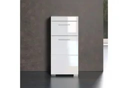 welltime Unterschrank Avena Badezimmerkommode mit 1 Schublade und 1 Tür - (B/T/H) 37/31/79 cm – Produktbild 1 von 1