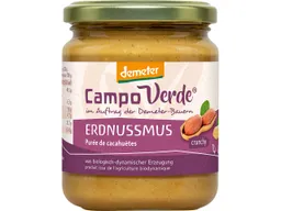 Campo Verde Campo Verde Bio-Erdnussmus crunchy, 250 g – Produktbild 1 von 1