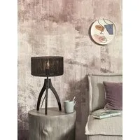 GOOD MOJO GOOD&MOJO Tischlampe Iguazu 3-Fuss Schwarz/30x16. – Produktbild 1 von 1