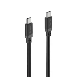Hama Hama Ladekabel, USB-C - USB-C, 60 W, 2 m, Schwarz (00201808) – Produktbild 1 von 1