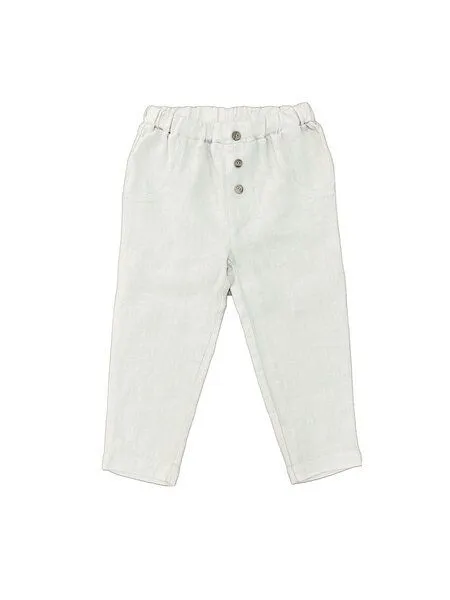 PETER JO PETER JO Hose Wave aus Leinen, Creme, – Produktbild 1 von 3
