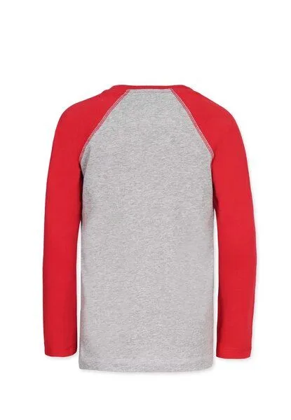 Band of Rascals Band of Rascals Raglan Longsleeve, Red, – Produktbild 3 von 5