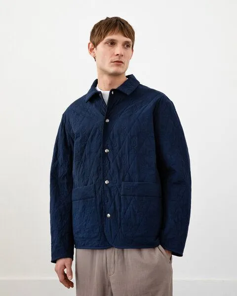 Rotholz Rotholz Leichte Steppjacke Bio Baumwolle -Dunkelblau – Produktbild 2 von 8