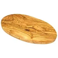 Olivenholz erleben Olivenholz erleben Frühstücksbrett OVAL aus Olivenholz – Produktbild 1 von 1