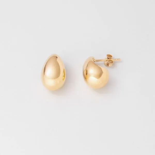fejn jewelry fejn jewelry Kette 'big drop', Gold, – Produktbild 6 von 6