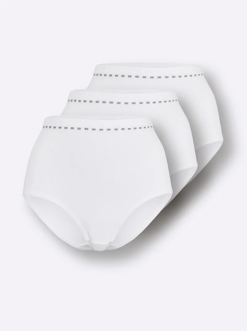 wäschepur Taillenslip weiß, Weiß, – Produktbild 1 von 3