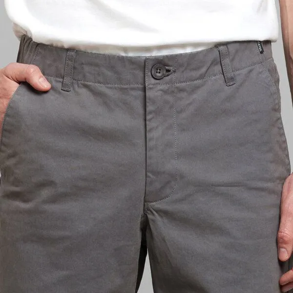 Dedicated DEDICATED Chino Shorts Nacka, Tornado (grau), – Produktbild 2 von 4