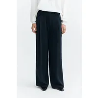 thinking mu Thinking MU Damen vegan Hose Molly Weit Geschnitten Plissiert Schwarz – Produktbild 1 von 1