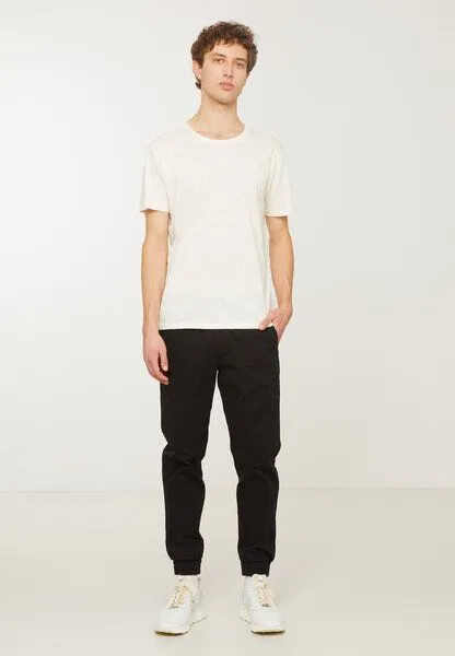 recolution Herren Jogg Chino aus Bio-Baumwoll Mix - MUSA - recolution, Black (schwarz), – Produktbild 4 von 5
