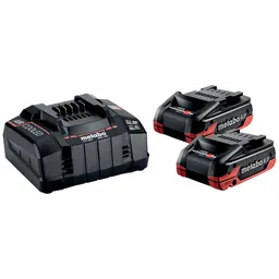 Metabo Metabo Basis-Set 2 x LiHDX 4.0 Ah + ASC 145 – Produktbild 1 von 1
