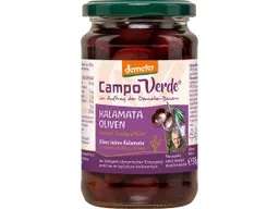 Campo Verde Campo Verde Bio-Kalamata-Oliven entsteint, 315 g – Produktbild 1 von 1