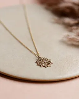 lille mus lille mus Kette 'Blumenstern' 925 Silber – Produktbild 1 von 1