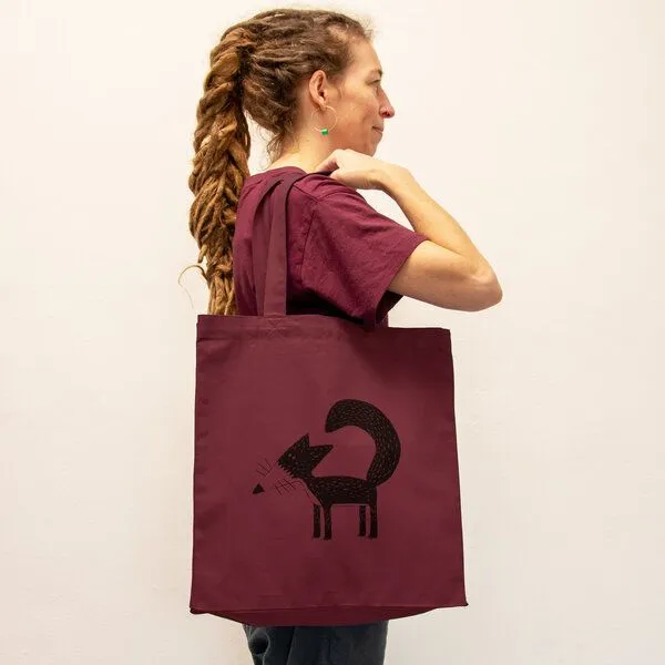 Cmig Cmig Franzi Fuchs Tote Bag, Burgundy (rot), – Produktbild 4 von 4