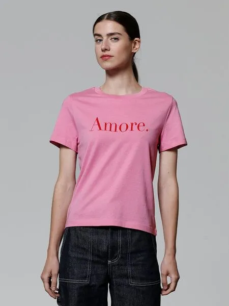 watapparel watapparel T-Shirt Frauen Amore, Bubble pink, – Produktbild 2 von 4