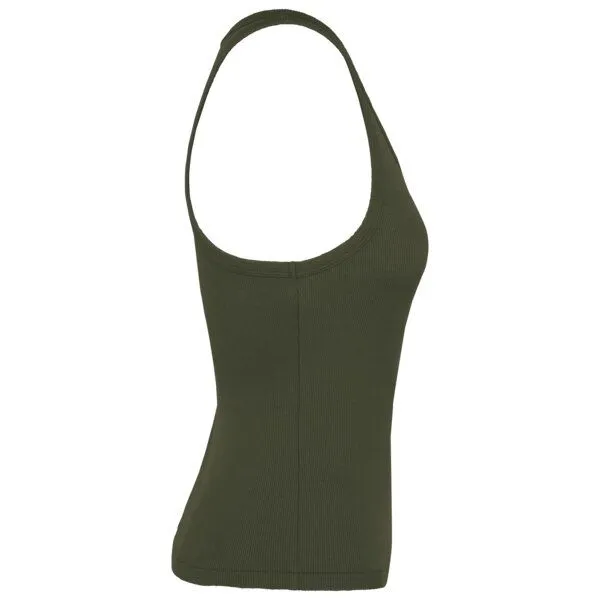 Greenspired Greenspired Umweltfreundliches Ripp-Tank Top für Damen 260g/m² XS-XL, Khaki, – Produktbild 2 von 2