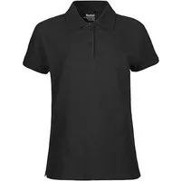 Neutral Neutral® Damen Poloshirt Pique Polo von Neutral, Schwarz, – Produktbild 1 von 1