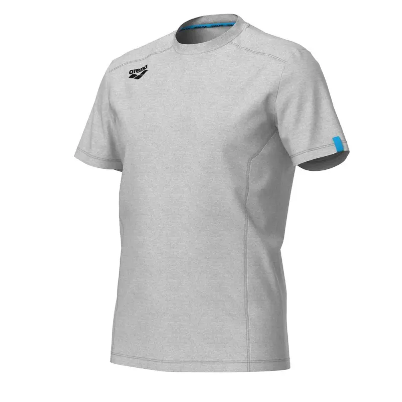 arena T-Shirt Arena Team Panel, Gris, – Produktbild 1 von 2
