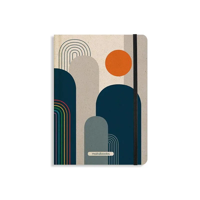 matabooks® matabooks® Nachhaltiges A5 Notizbuch/Journal/Schreibheft aus Süßgraspapier – Nari (punktiert), Harmony, – Produktbild 1 von 3