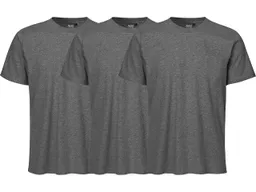 Neutral Neutral 3er-Pack Bio-Unisex-T-Shirt mit Rundhalsausschnitt, dark heather, Gr. M – Produktbild 1 von 1
