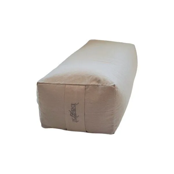 BAGHI BAGHI Bio Yoga Bolster Restorative, Steingrau, – Produktbild 2 von 2