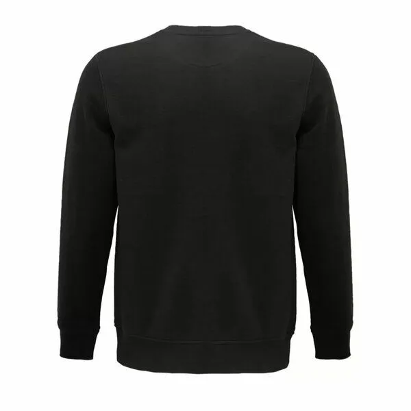 Sol's Sol's Unisex Comet Sweatshirt XS - 4XL in 8 verschiedenen Farben Damen Herren Pullover, Deep charcoal grey (solid), – Produktbild 3 von 4