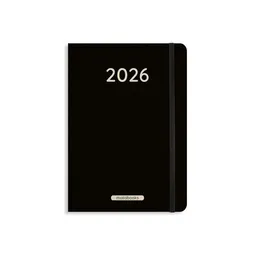 matabooks® matabooks® Kalender 2026 A5 Pro aus Süßgraspapier mit Graspapier-Cover – Jahresplaner Samaya – Farbe: Black – Produktbild 1 von 1