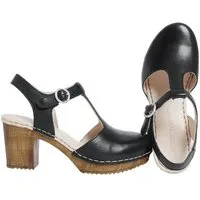 Ten Points Ten Points Amelia Clogs aus IVN-Leder, Schwarz, – Produktbild 1 von 1
