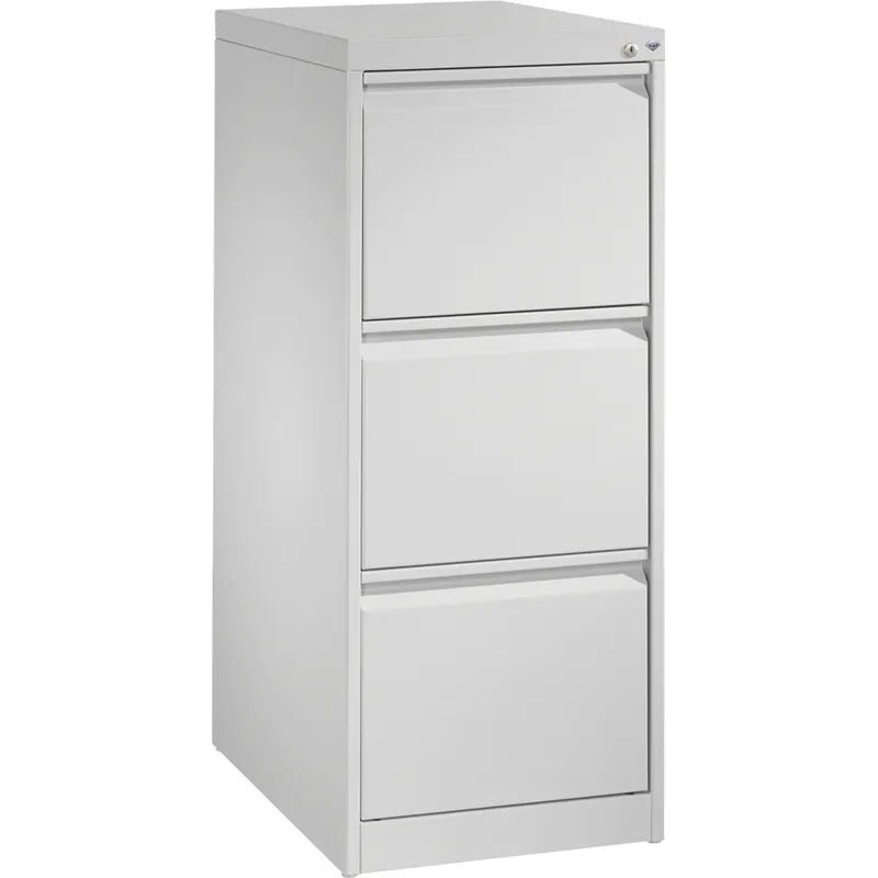 C+P C+P Hängeregistraturschrank einbahnig, 3 Schubladen, lichtgrau/lichtgrau – Produktbild 1 von 3