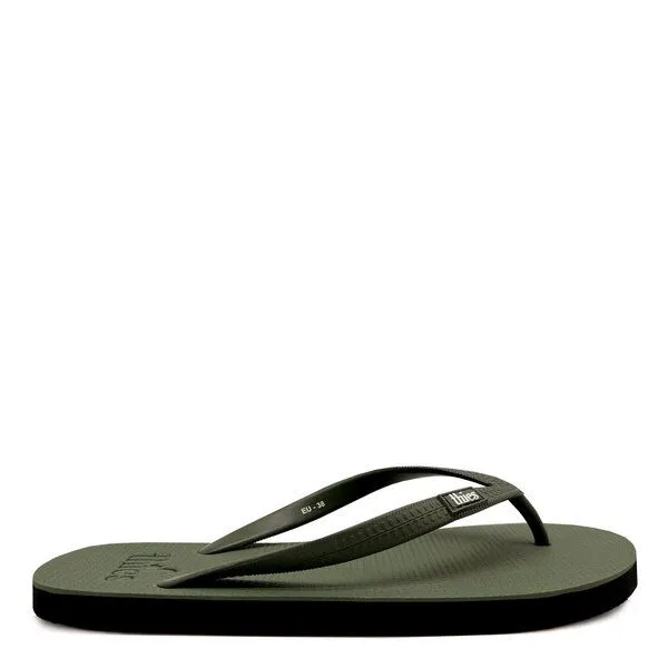 thies Vegane Eco Thies Flips, Khaki (grün), – Produktbild 1 von 4