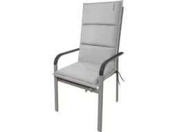 Doppler doppler Auflage "CITY" für Hochlehner, 6er-Pack, 119x48x6 cm, Polyester, hellgrau – Produktbild 1 von 1
