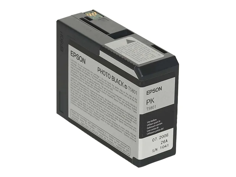Epson Epson Tintenpatrone T5801 photoschwarz – Produktbild 1 von 1