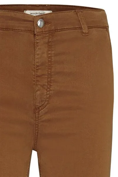 Wunderwerk Wunderwerk Damen Hose, elastisch "Avril high flex", Braun (843), – Produktbild 3 von 3