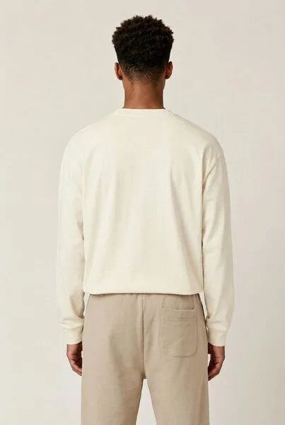 THE FACE OF ELEMENTS The Face of Elements Pulse - Longsleeve aus 100% Bio-Baumwolle, Nature (natur), – Produktbild 3 von 4