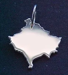 S.W.w. Schmuckwaren S.W.w. Schmuckwaren Kosovo Kettenanhänger in 925 Silber – Produktbild 1 von 1