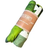 Fleece-Decke aus Recycling-PET "Bottleblanket" 120 x 150 cm, inkl. 1-seitigem Aufdruck – Produktbild 1 von 1