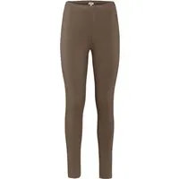 Living Crafts LIVING CRAFTS - Damen Leggings - Braun (92% Bio-Baumwolle; 8% Elasthan), Nachhaltige Mode, Bio Bekleidung, Braun, – Produktbild 1 von 2